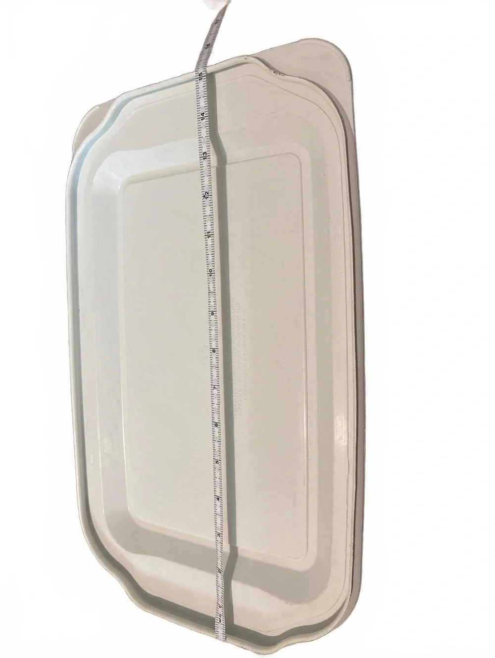 Pyrex 233-PC White Plastic Replacement Lid Only for 3-Quart 9x13 Baking Dish